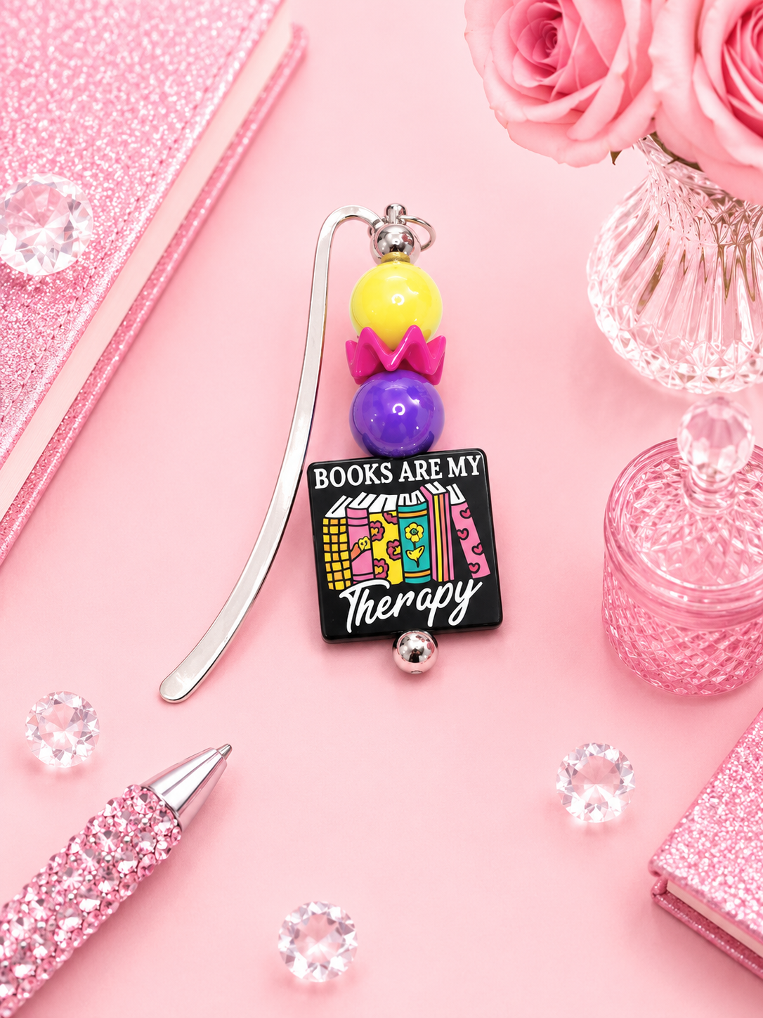 Therapy Beadable Bookmark