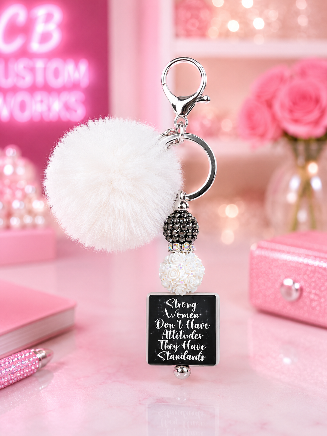 Standards Beadable Keychain