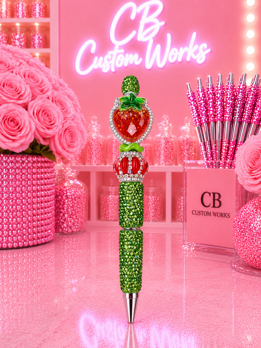 Strawberry Fancy Pen
