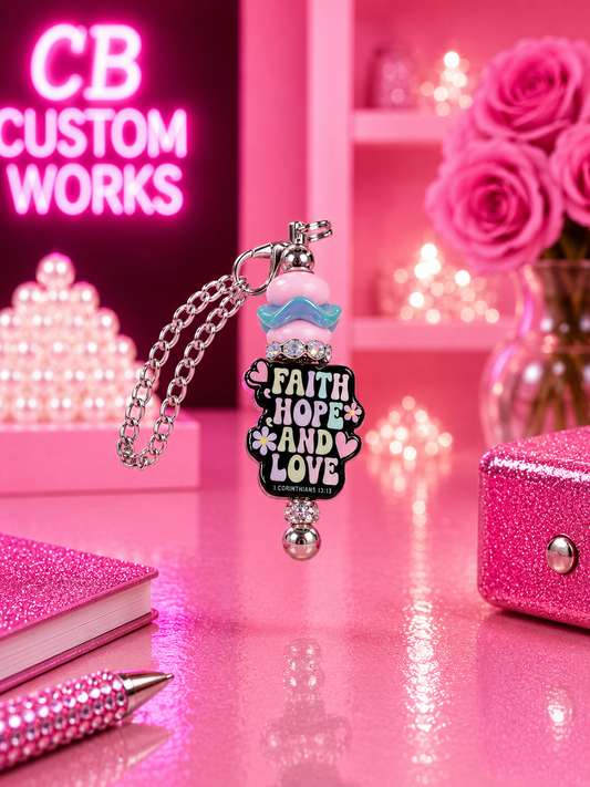 Faith Cup Charm & Kindle Charm