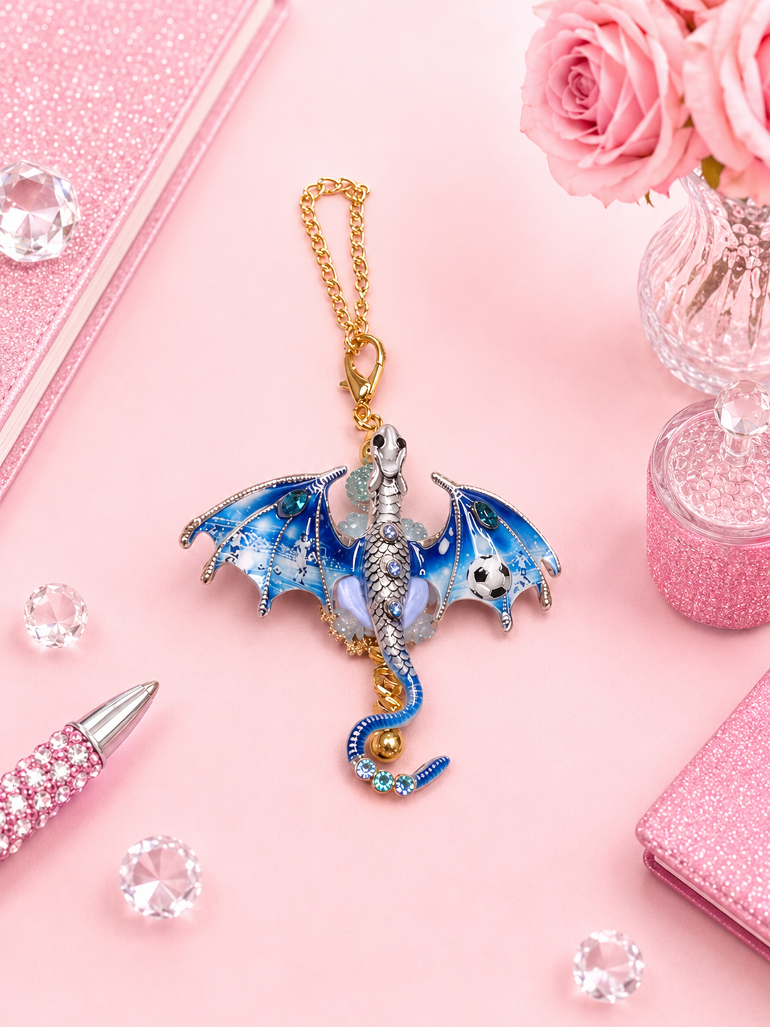 Dragon Cup Charm & Kindle Charm
