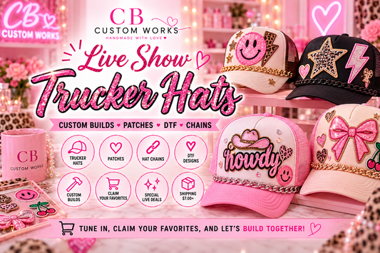 Live Trucker Hat Build
