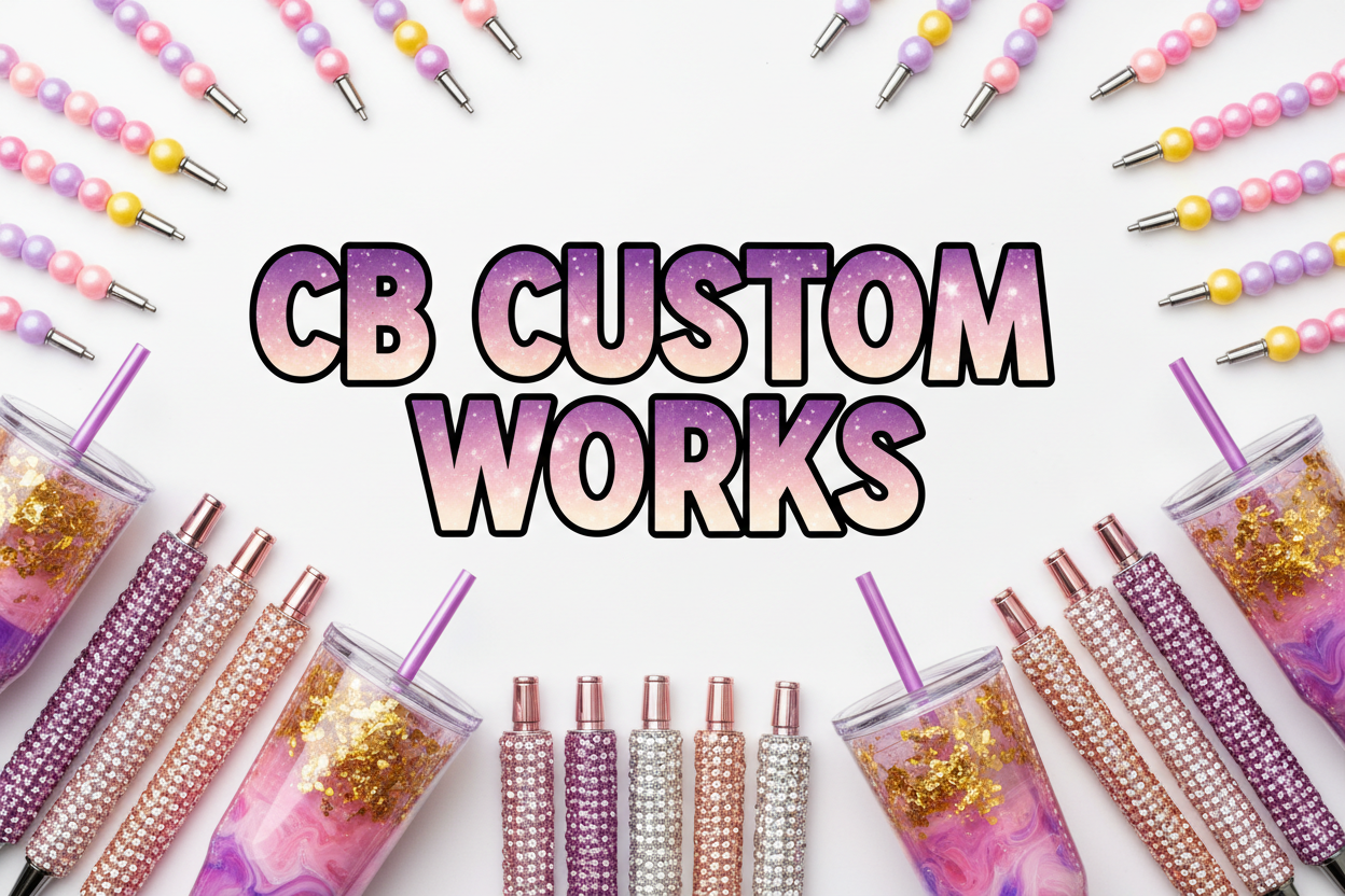 CB Custom Works Homepage - Centered Brand Text